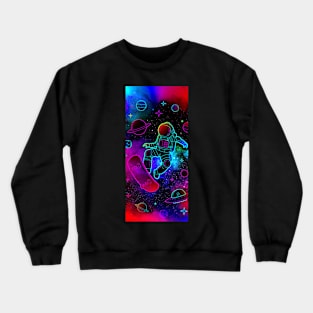 space skating Crewneck Sweatshirt